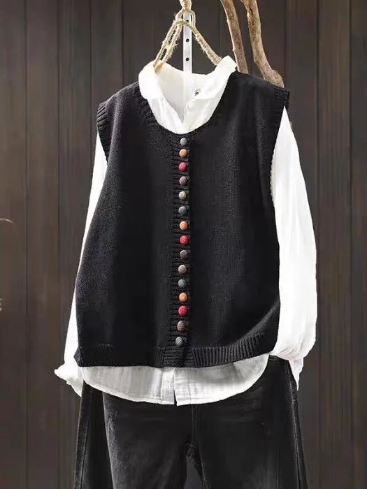 Rosália – Gilet in maglia — 2