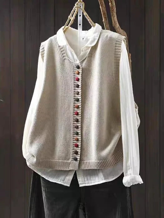 Rosália – Gilet in maglia — 3