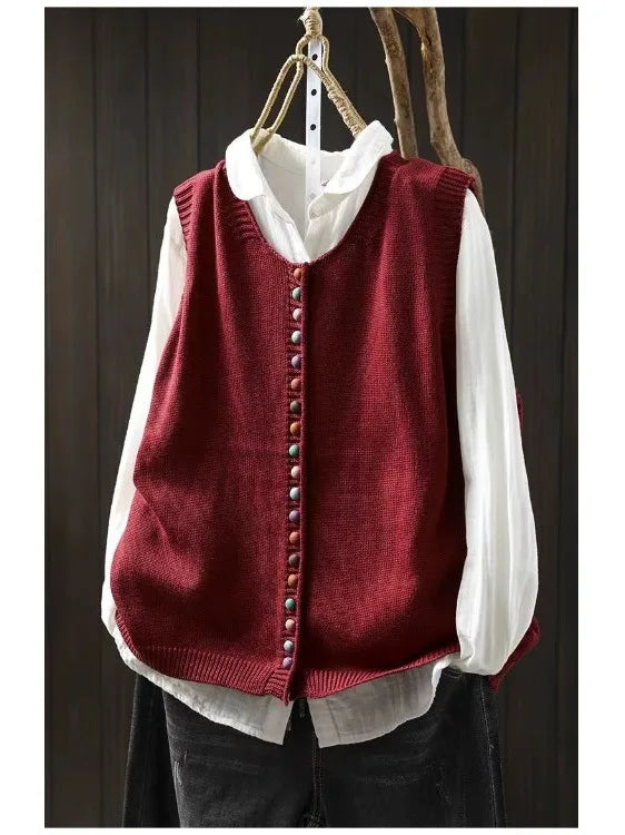 Rosália – Gilet in maglia — 6