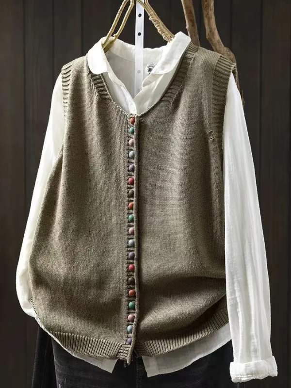 Rosália – Gilet in maglia — 7
