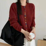 Celeste – Cardigan in maglia fine — 2