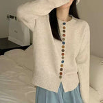 Celeste – Cardigan in maglia fine — 4