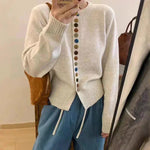 Celeste – Cardigan in maglia fine — 5