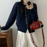 Celeste – Cardigan in maglia fine — 7