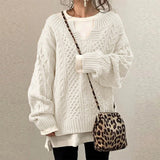 Stacy | Maglione oversize lavorato a maglia — 1