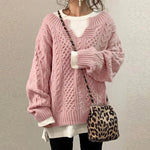 Stacy | Maglione oversize lavorato a maglia — 3