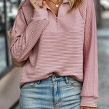 Vilja | Pullover con zip corta — 3