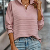 Vilja | Pullover con zip corta — 5