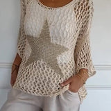 Larissa | Elegante maglione lavorato a maglia con stella — 2