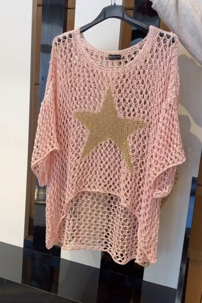 Larissa | Elegante maglione lavorato a maglia con stella — 4