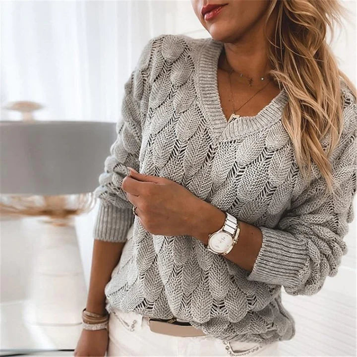 Noemier | Maglia con scollo a V — 1