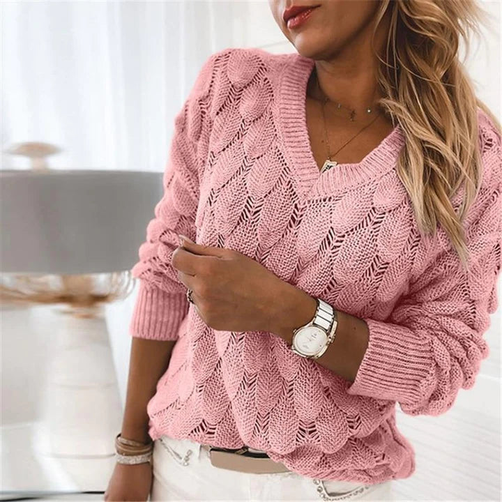 Noemier | Maglia con scollo a V — 4