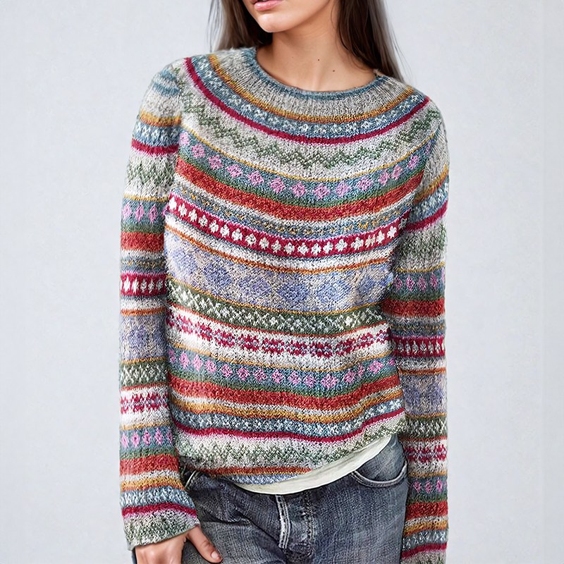 Anna | Classico maglione Fair Isle — 2