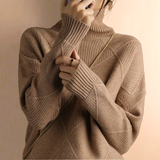 Marcelle | Maglione dolcevita a maglia grossa — 8