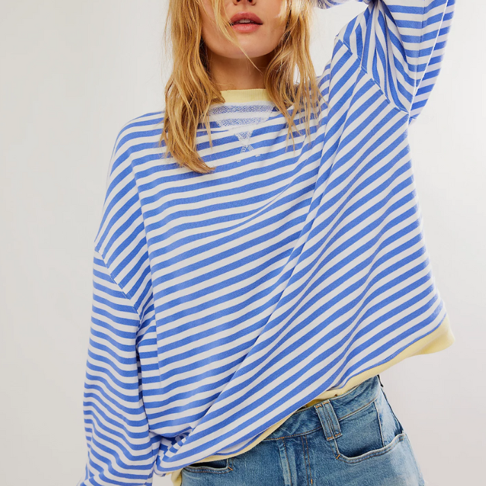 Mana | Maglione oversize a righe — 2