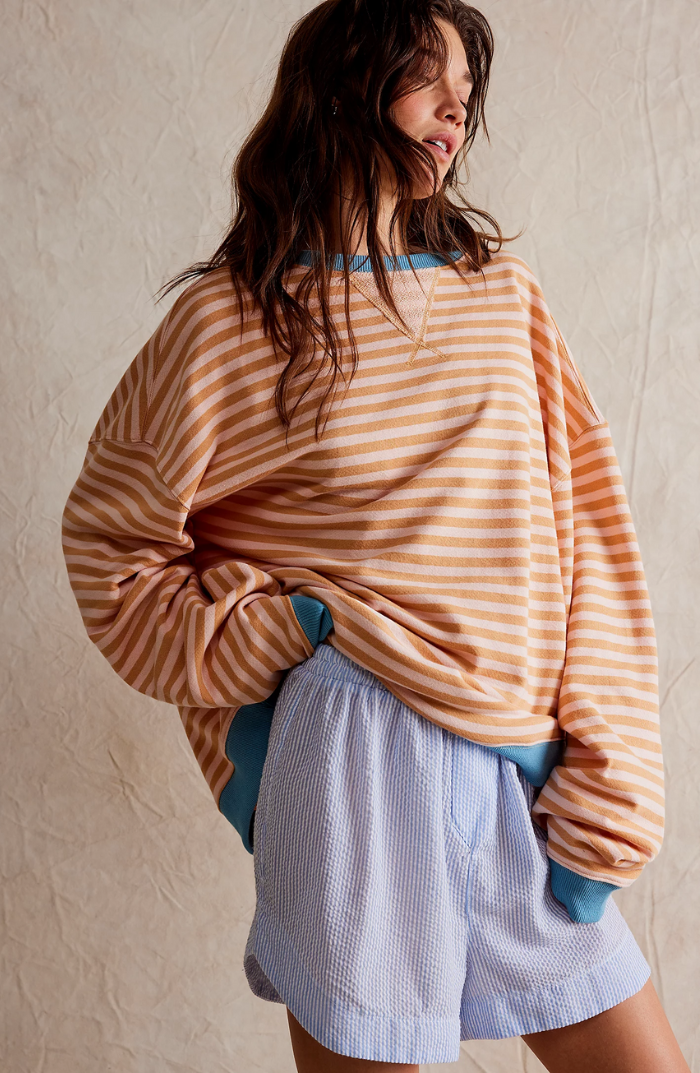 Mana | Maglione oversize a righe — 4