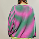 Mana | Maglione oversize a righe — 10