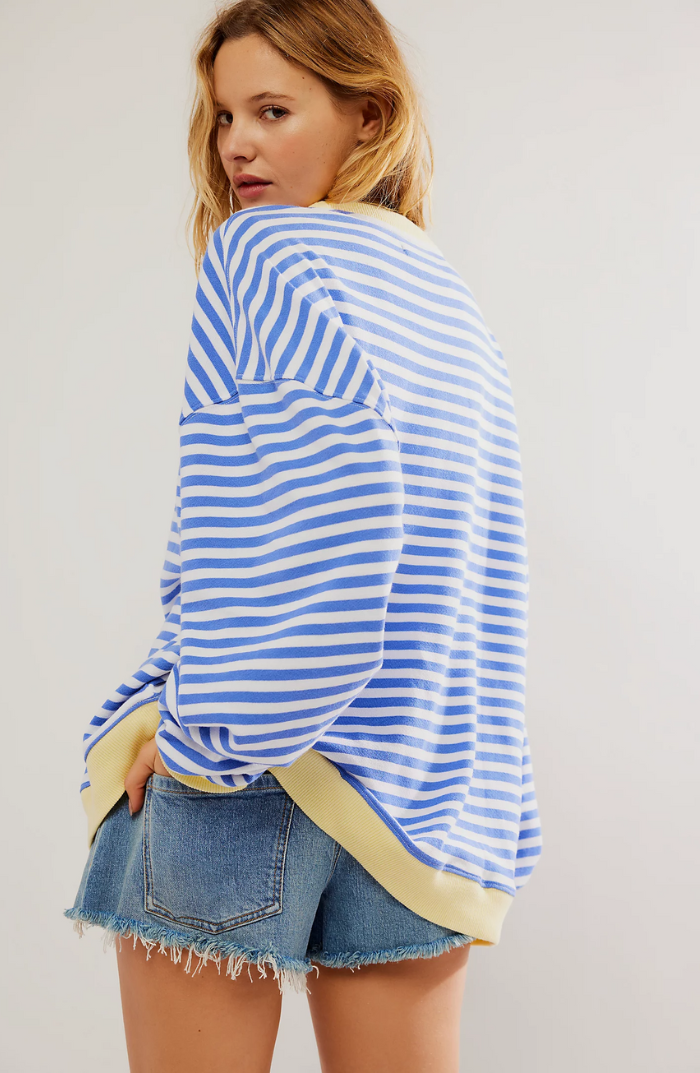 Mana | Maglione oversize a righe — 11