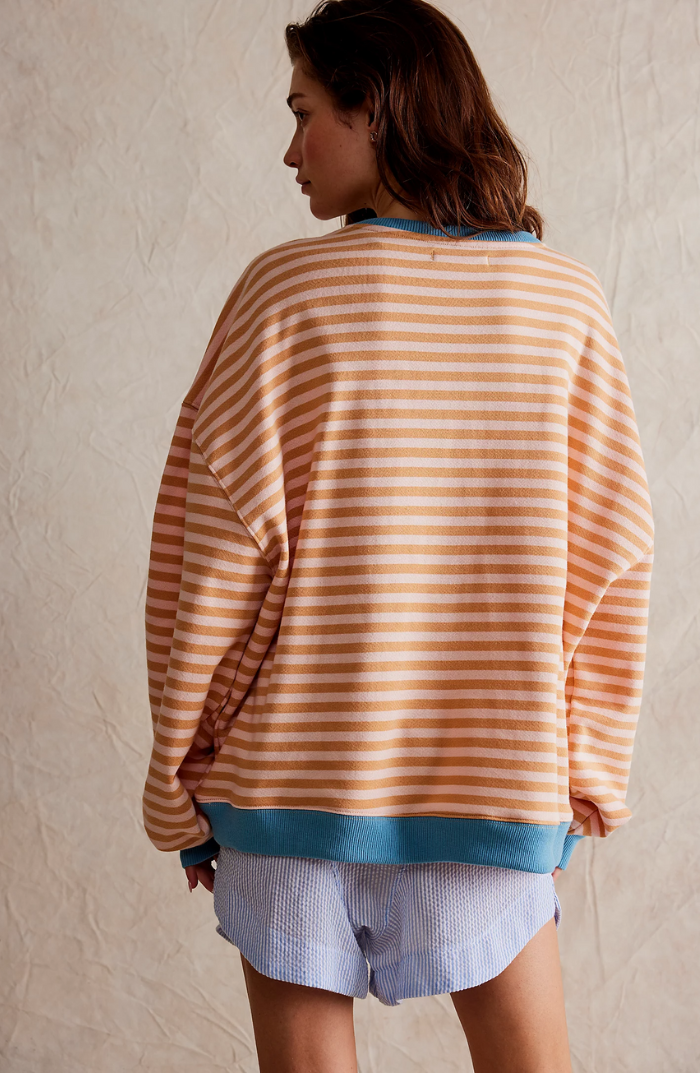 Mana | Maglione oversize a righe — 12