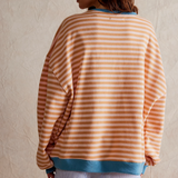 Mana | Maglione oversize a righe — 12