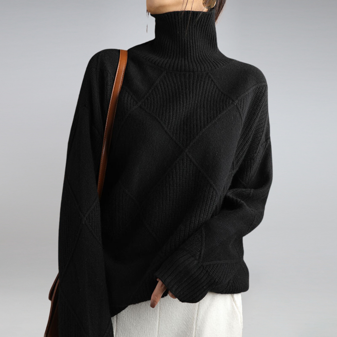 Adelle | Comodo maglione a collo alto — 4