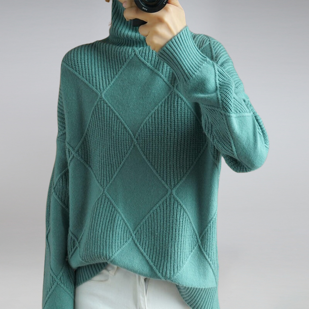 Adelle | Comodo maglione a collo alto — 7