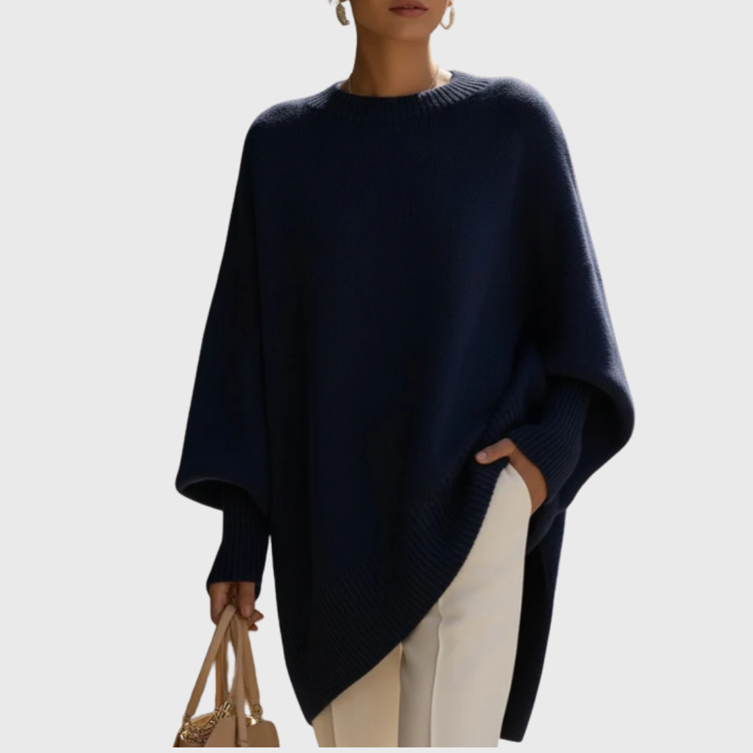 Livia | Maglione poncho oversize — 4