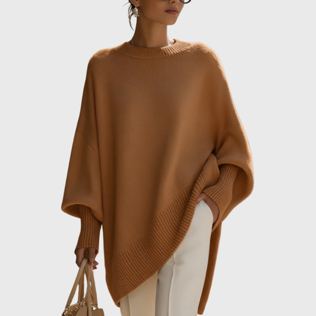 Livia | Maglione poncho oversize — 5