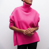Amelia | Elegante maglione a collo alto lavorato a maglia — 6