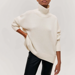 Amelia | Elegante maglione a collo alto lavorato a maglia — 9