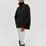 Amelia | Elegante maglione a collo alto lavorato a maglia — 10