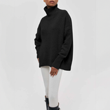 Amelia | Elegante maglione a collo alto lavorato a maglia — 10