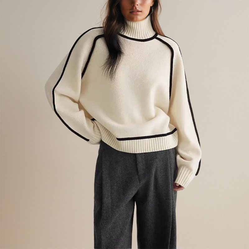 Lara | Maglione dolcevita da donna — 2