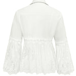 Maja | Giacca con inserti in pizzo — 6