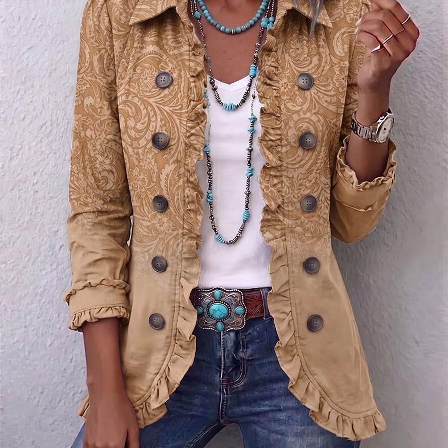 Charlotte | Giacca con volant modello western — 1