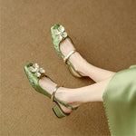 Marlene – Scarpe eleganti da donna con dettagli floreali — 2