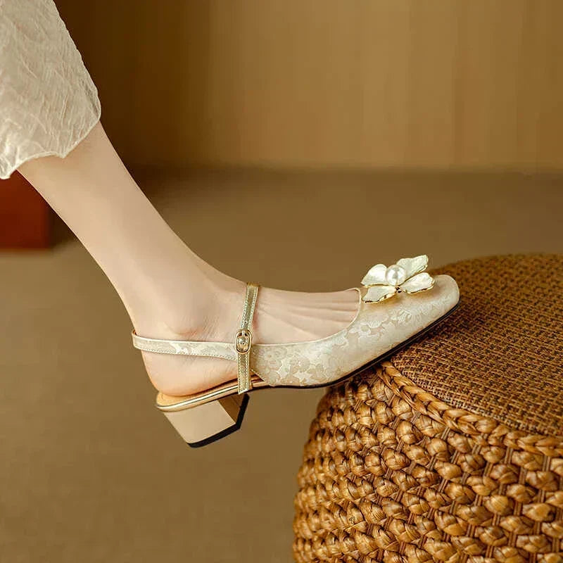 Marlene – Scarpe eleganti da donna con dettagli floreali — 8