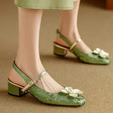 Marlene – Scarpe eleganti da donna con dettagli floreali — 9