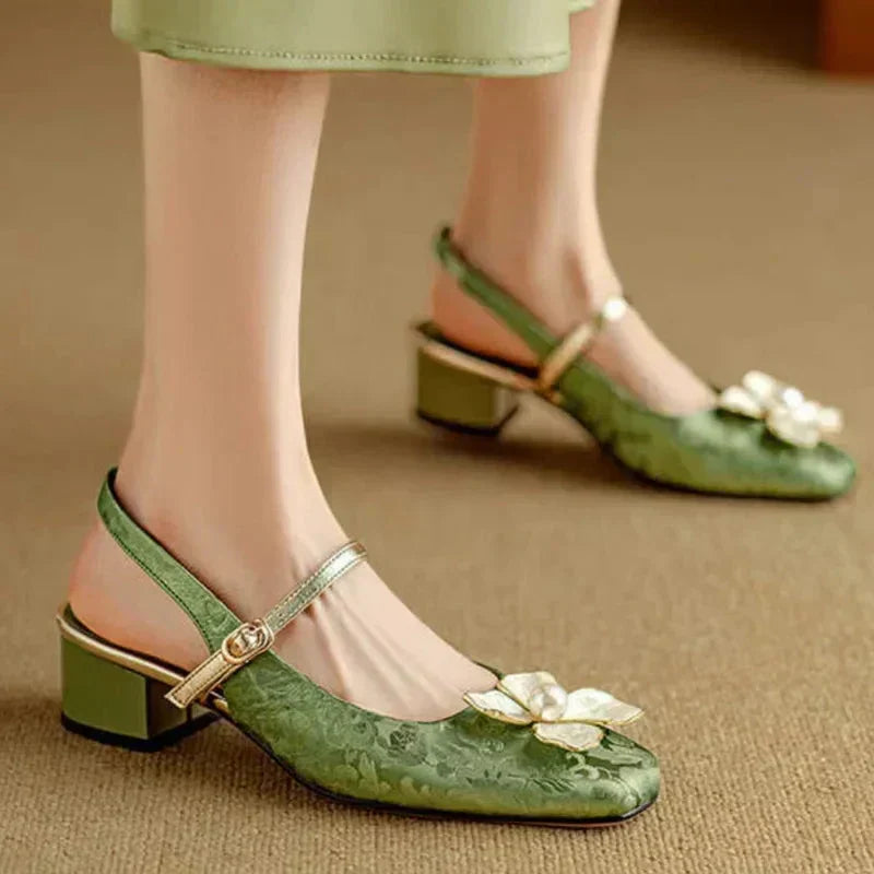 Marlene – Scarpe eleganti da donna con dettagli floreali — 9