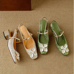 Marlene – Scarpe eleganti da donna con dettagli floreali — 10