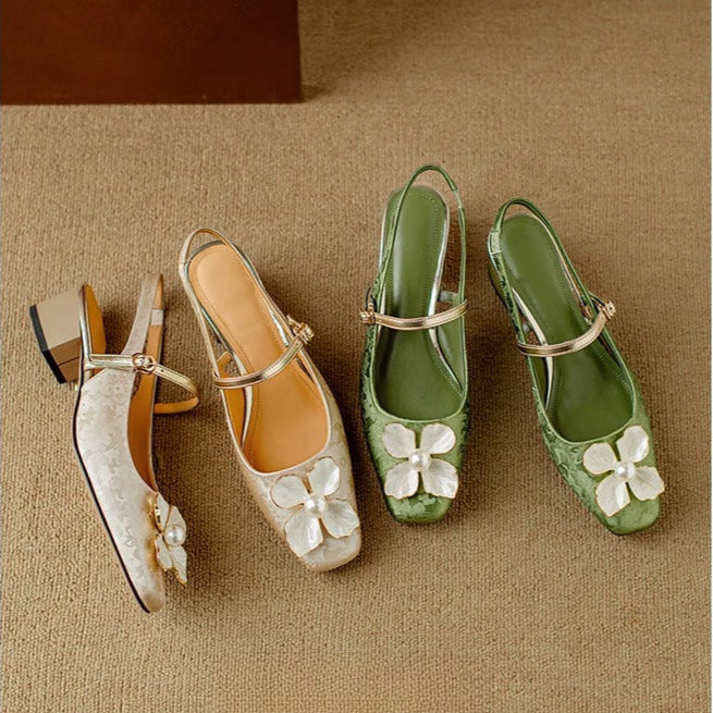 Marlene – Scarpe eleganti da donna con dettagli floreali — 10
