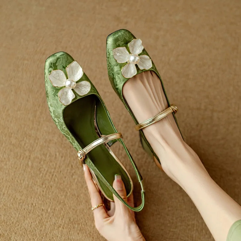 Marlene – Scarpe eleganti da donna con dettagli floreali — 11