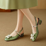 Marlene – Scarpe eleganti da donna con dettagli floreali — 12