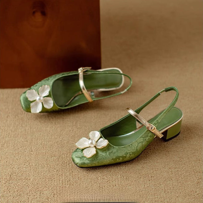 Marlene – Scarpe eleganti da donna con dettagli floreali — 15