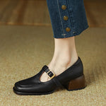 Alma – Scarpe con barra a T in stile vintage — 5