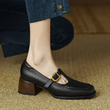 Alma – Scarpe con barra a T in stile vintage — 6