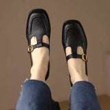 Alma – Scarpe con barra a T in stile vintage — 7