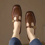 Alma – Scarpe con barra a T in stile vintage — 8