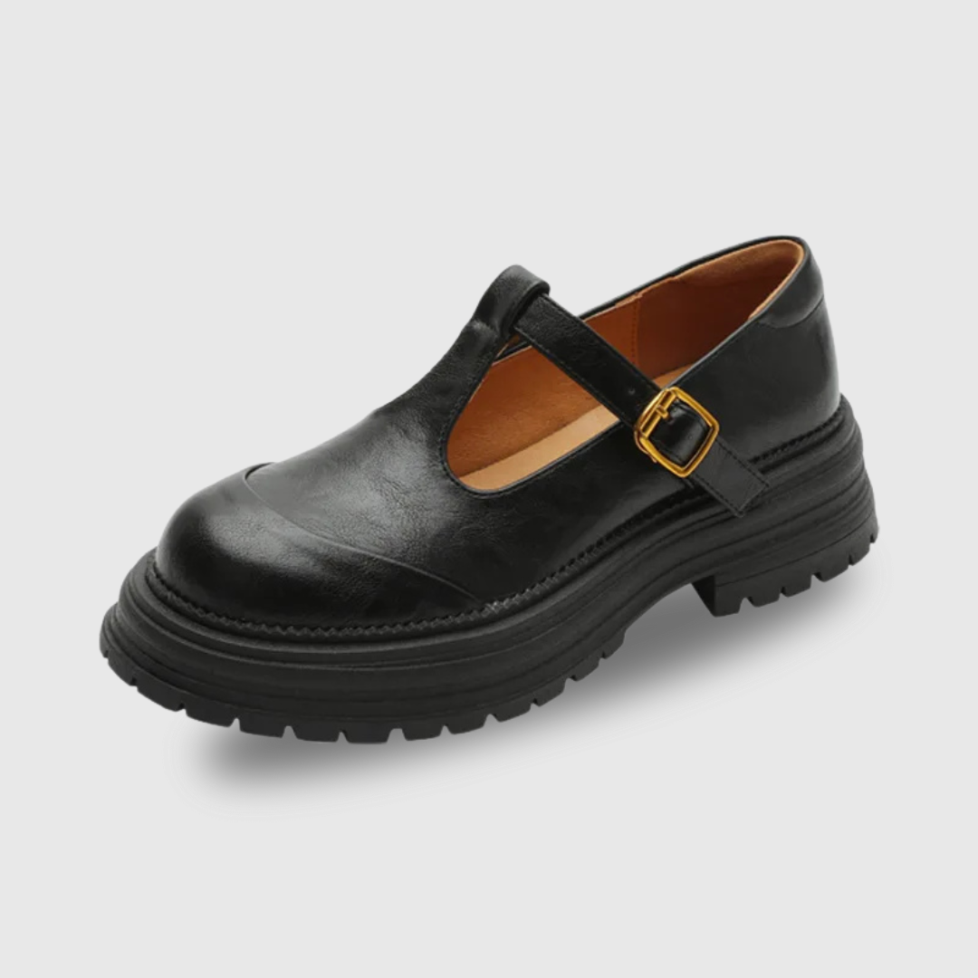 Daria – Scarpe vintage con cinturino a T — 8