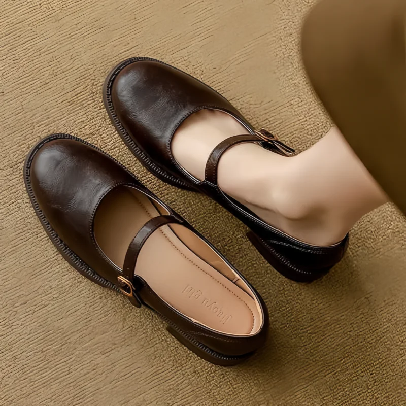 Juna – Scarpe con cinturino senza tempo — 5